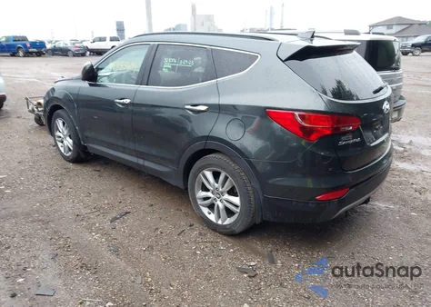 2013 Hyundai Santa Fe Sport 2.0T из США, поврежденный, VIN 5XYZUDLA4DG108645